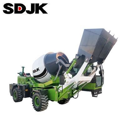 2.6m&sup3; New Design Chinese Self Loading Cement Concrete Mixer Truck with Factory Price