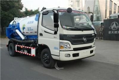 Aerosun High-Performance 3.8cbm Foton Cgj5080gxw Sewerage Collector/Vacuum Truck