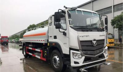 Foton 12cbm 14cbm 15cbm 16m3 Water Tank Truck for Sale