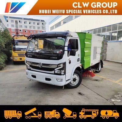 Dongfeng Stainless Steel Water Tank Dust Tank Vacuum Road Sweeper Washing Truck
