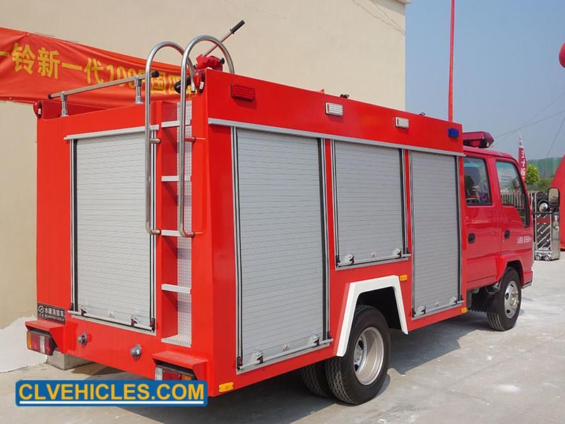 Isuzu 120HP 3000L Diesel Engine Fire Extinguish Water Tank Fire Truck