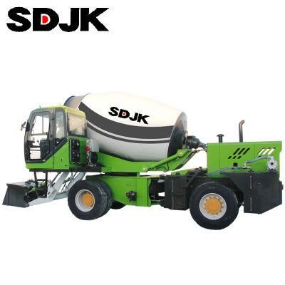 5.5 M3 New Design Self Loading Mobile Concrete Mixer Truck