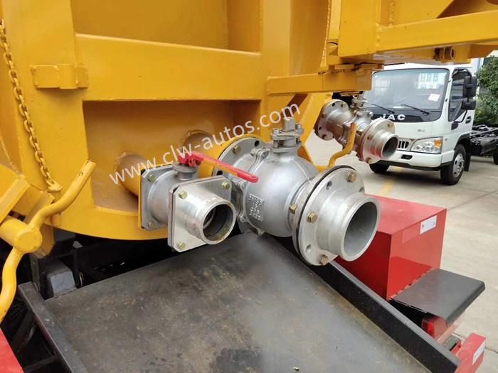 Dongfeng 6m3-8m3 High Pressure Jetting Sewage Suction Truck Sewer Cleaning