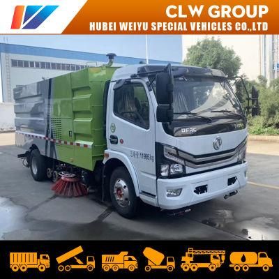 Hot Sale China Dongfeng 5tons Sweeping and Water Cleaning Truck 10cbm Road Street Washing Sweeper Truck