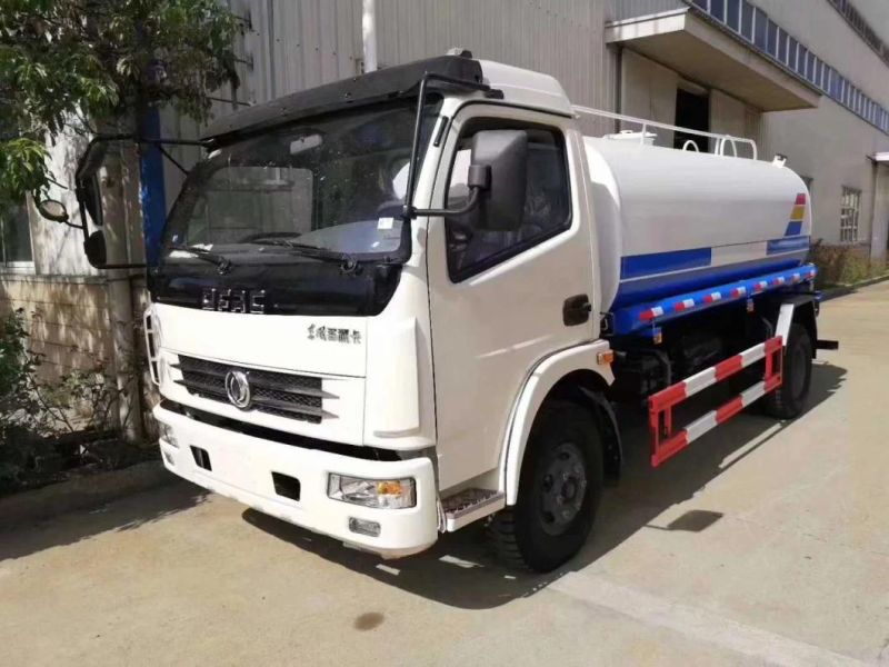Dongfeng 4X2 Water Spray Truck Quality 8000 Liters Water Tank Truck