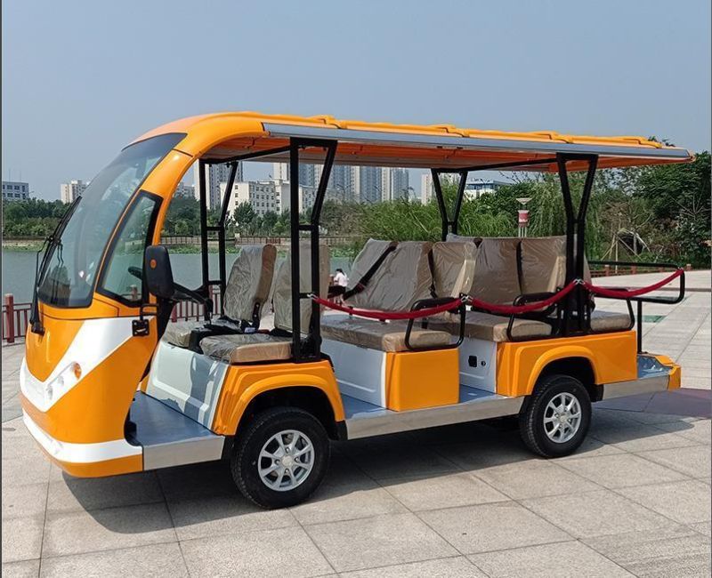 Sc-3320 Sightessing Bus with Sunscreen Operated Batter Tourist Cars