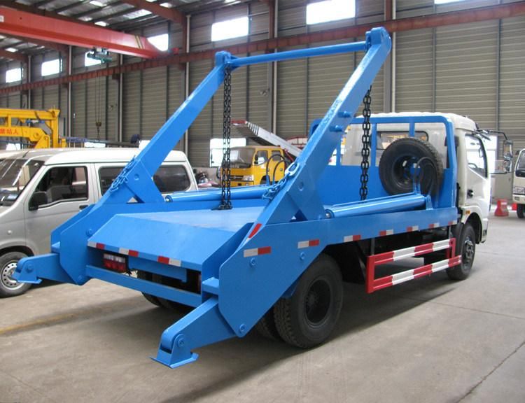 DFAC 4X2 Swing Arm Garbage Truck Matched with 5000 Liters Skip Low Price for Sale