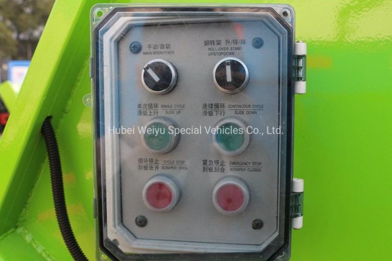 6cbm 4*2 Trash Recycling Garbage Truck for Sanitation with Optional Rear Lifting Device Compactor Refuse Garbage Truck