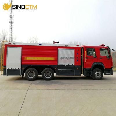 HOWO 6X4 16-20cbm Water Tank Fire Fighting Truck