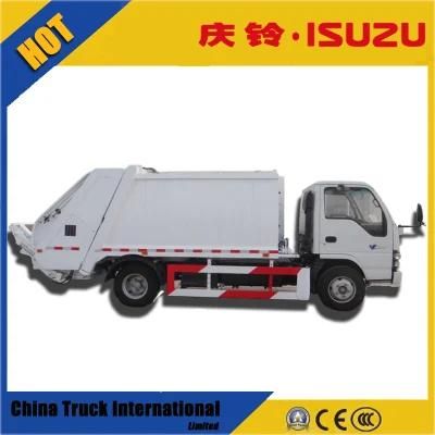 Isuzu Npr 600p 4*2 120HP Used Compactor Garbage Truck