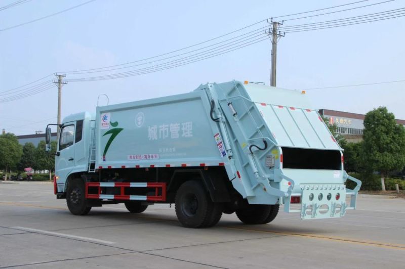 Factory Supply 4X2 12000liters Refuse Collector Compressed Garbage Compactor Truck