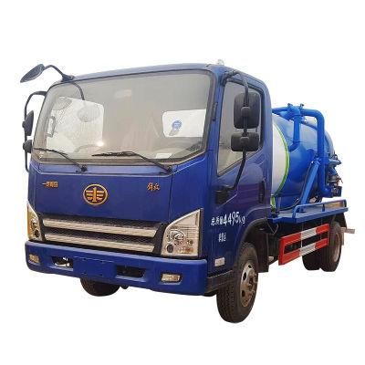 Sewage Suction Type Sewer Cleaning Truck