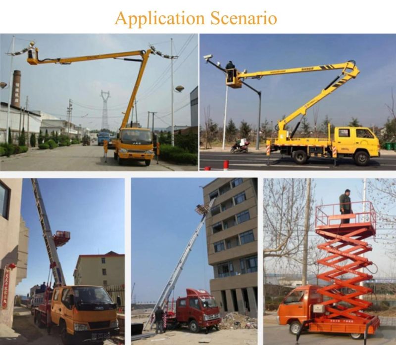 China Dongfeng 24m Hydraulic Aerial Manlift Work Platform Truck