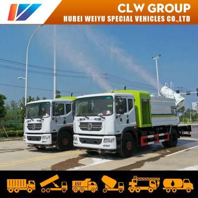 China 10tons Dongfeng Water Mist Disinfectant Sprayer Tanker Vehicle Public Place Sterilization City Disinfection Truck