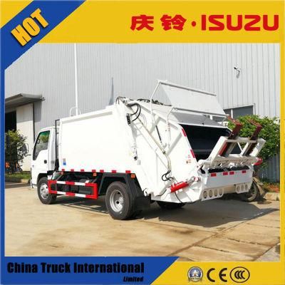 Isuzu Npr 600p 4*2 120HP Garbage Truck Vehicle