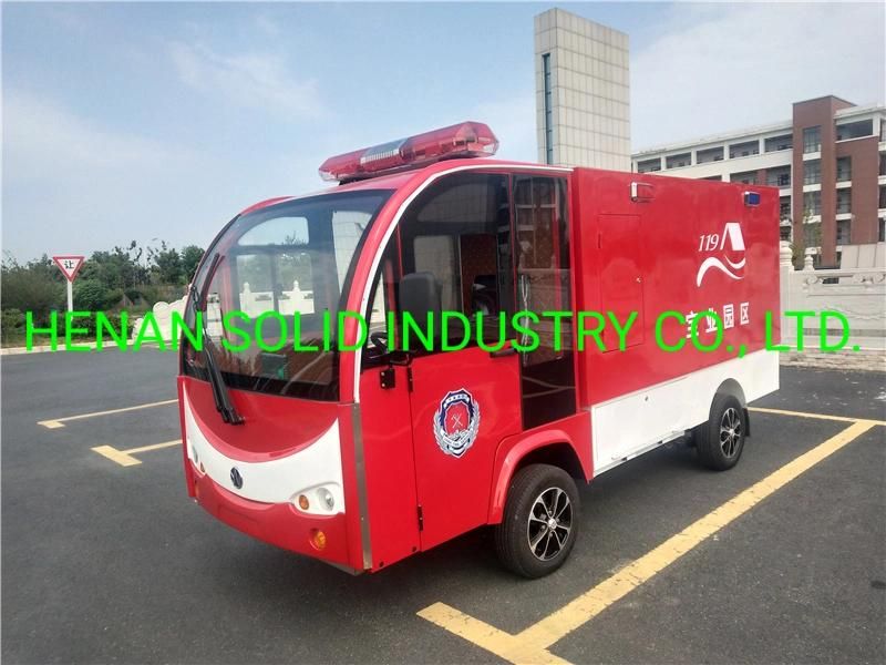 Mini Electric Fire Fighting Truck for Emergency