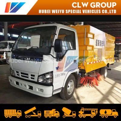 Japan Brand Street Sweeper 5.5m3 Vacuum Tank High Efficiency City Airport Cleaning Truck for Sale