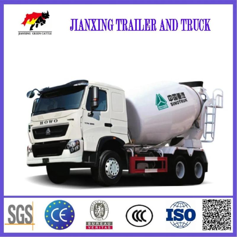 Sinotruk HOWO 6m3 8m3 9m3 10m3 12m3 16m3 Cement Concrete Mixer Truck