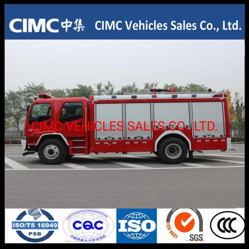 Isuzu Fvr 1500 Gallons 6000L 6000 Litres 6-8 Tons Water Tank Foam Foam Airport Fire Fighting Truck