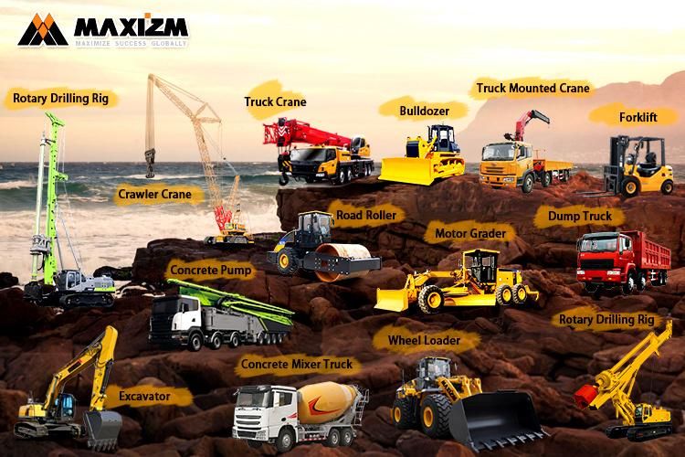4WD Maxizm Full Hydraulic 4m3 Self-Loading Concrete Mixer Truck for Sale