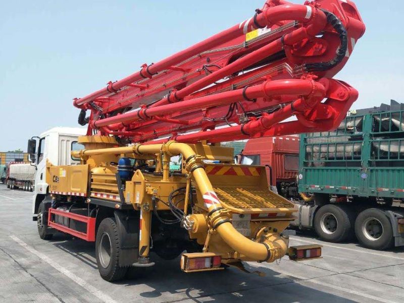 56 Metertruck Mounted Concrete Pump Sy5423thb 560c-8d