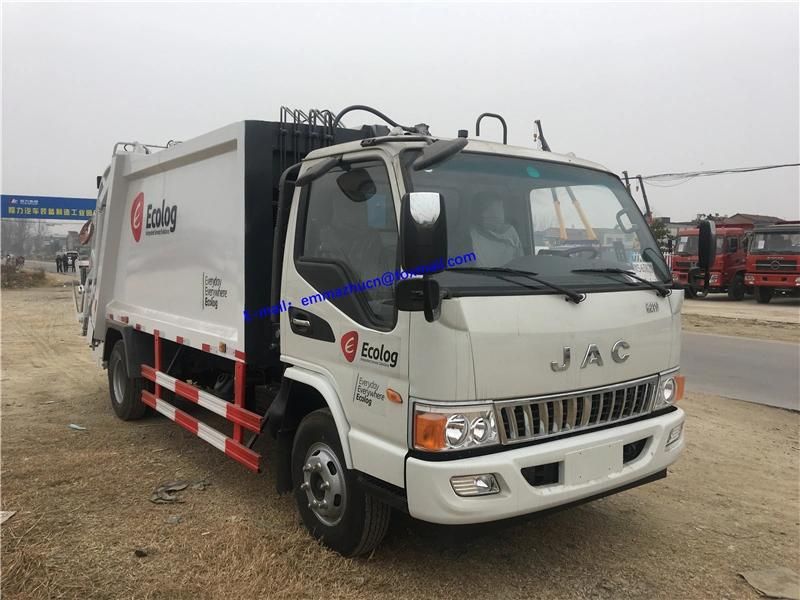 JAC 4X2 5m3 Compressible Garbage Truck Price for Sale