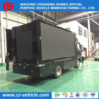 P6 P8 HOWO 4X2 LED Mobile Stage Truck Outdoor Mobile Billboard Truck