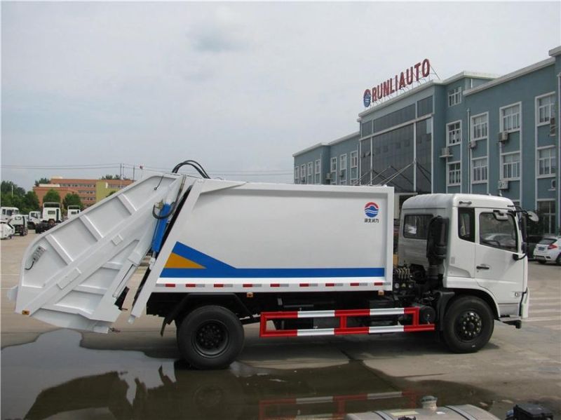 4X2 10000L to 12000L Rhd New Compression Garbage Waste Refuse Truck for Sale