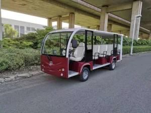 14 Seater Sightseeing Car Tourist Electric Shuttle Bus