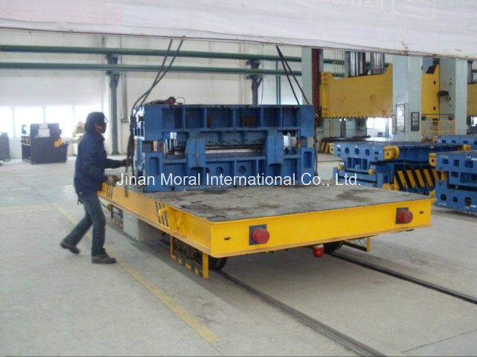 Battery Powered Steel Track Dolly Used in Coal Industry
