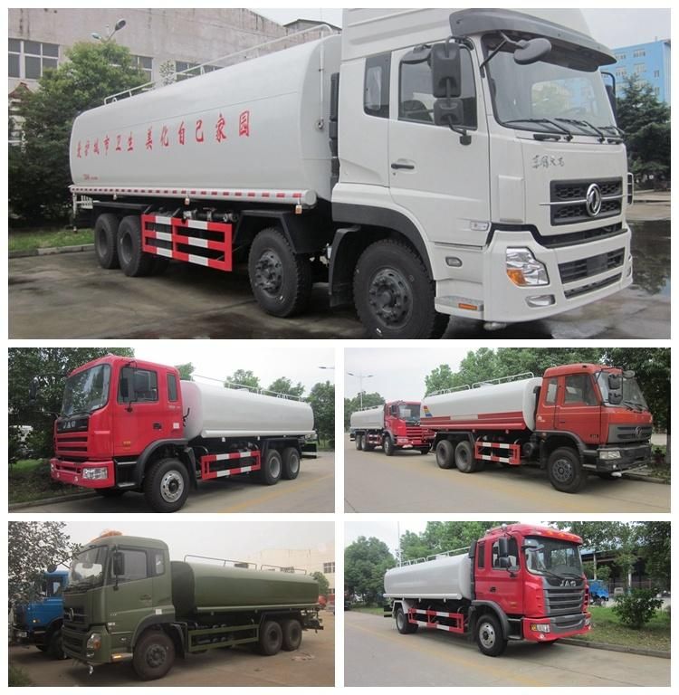 20 Cubic Meters Dongfeng 6*4 20000L Water Tank Truck