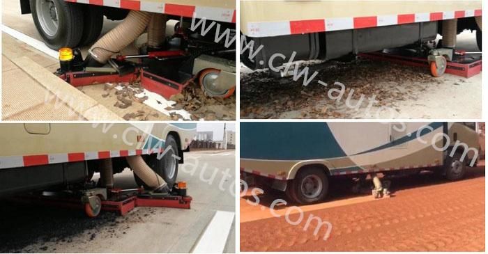 Isuzu 3tons Garbage Vacuum Collector Sweeper 5m3/5cbm/5000liters Dust Suction Cleaner Truck