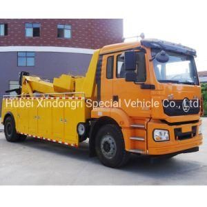 Shacman 12ton Toad Wrecker Towing Truck with Towing Truck Hoist Winch