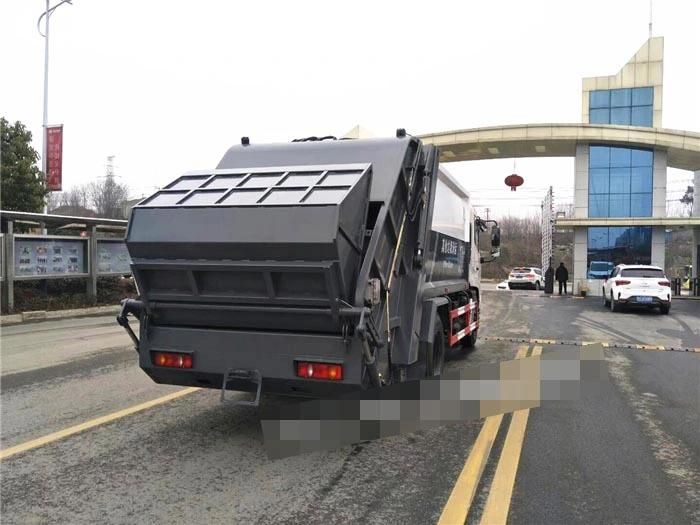 Factory Price Dongfeng 10tons 14m3 Solid Waste Collection Recycling Treatment Management Vehicle Residential Garbage Collection Truck