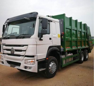 Sinotruk HOWO 6X4 Heavy Duty 16cbm 20cbm Special Compactor Compression Rubbish Refuse Waste Garbage Truck Collection Truck