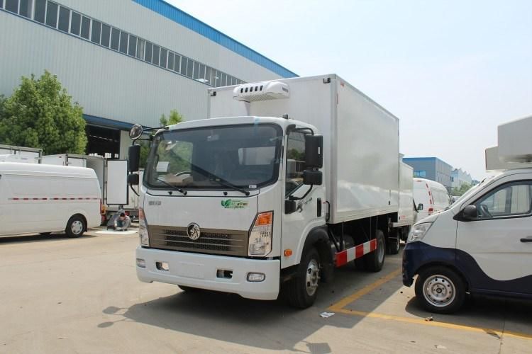 4*2 Mechanical Refrigerator Container Carrier Truck