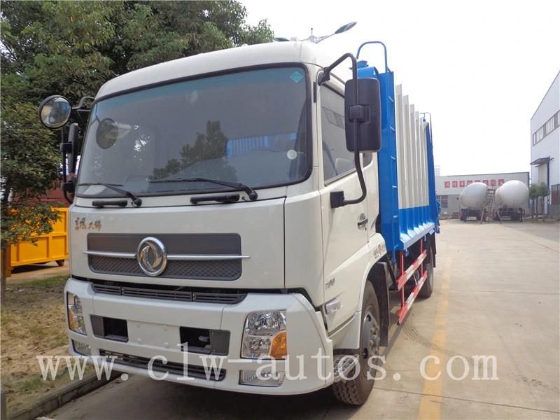 Dongfeng Tianjin 4X2 12cbm 14cbm Garbage Compactor Truck