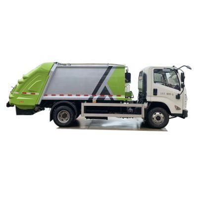 The Jmc 4X2 Garbage Compactor Truck with PLC or Can Operation System and Compression System for Collection of Urban Garbage