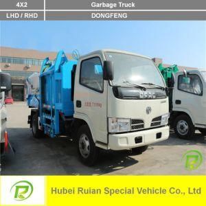 5m3 Side Loading Compressed Garbage Truck for Sale