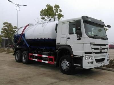 Sinotruk HOWO 18cbm 10 Wheeler Cesspit Emptier Truck with Tank Lifting