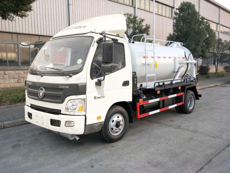 Foton Sewage Fecal Suction Truck 5m3