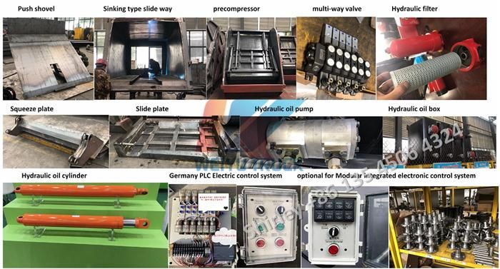 Diesel Engine12tons 14tons Rear Loader Garbage Waste Refuse Rubbish Trash Compactor Vehicle 18m3 Rear Loading Garbage Truck for Kyrghyzstan