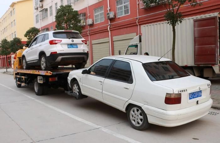 Foton 5.6m Flatbed Platform 4t 5t 8t Road Rescue Wrecker Tow Truck Light Recovery Towing Vehicle