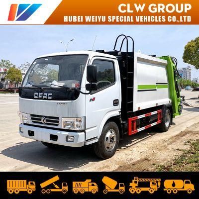 Dongfeng 3tons 5m3 6m3 8m3 Garbage Compressor Truck Refuse Compactor Waste Treatment