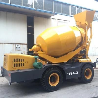 Promotion 4.2 Cubic Meter Self-Loading Concrete Mixer