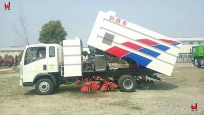 HOWO Cleaning Brush Road Highway Sweeper Truck