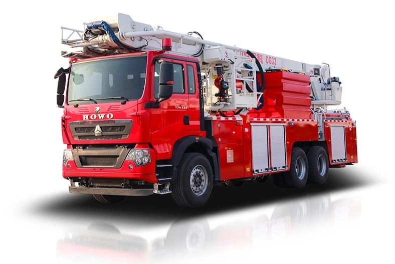 Small Size and Easy Operation Platform Fire Fighting Vehicle