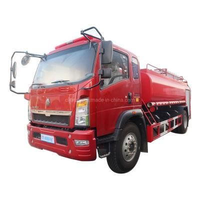 Sinotruk HOWO 8tons 10tons 12tons Fire Engine for Myanmar