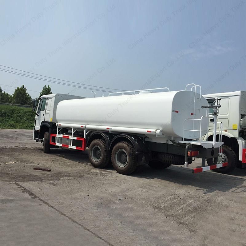 Road Cleaner Sinotruck HOWO 20cbm 6*4 Water Tank Truck