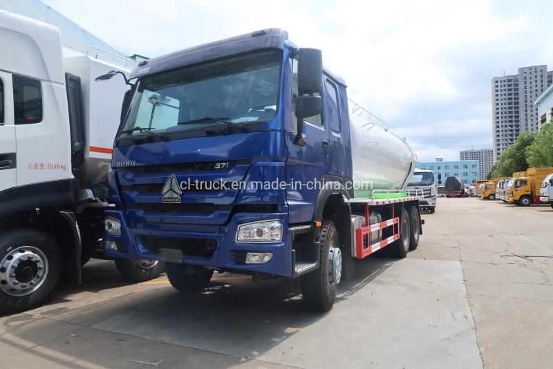 HOWO Heavy Duty 6X4 Sewage Suction Truck 16m3 18m3